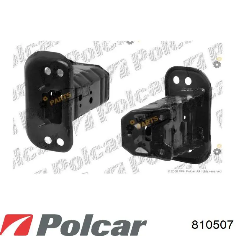 810507 Polcar передний бампер