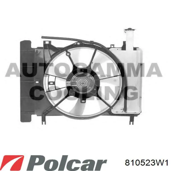 810523W1 Polcar вентилятор (крыльчатка радиатора охлаждения)