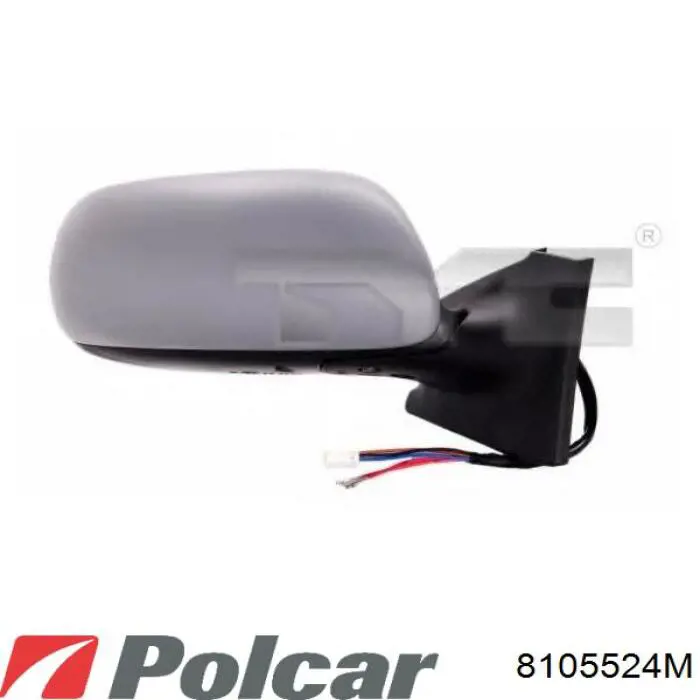 Правое боковое зеркало 8105524M Polcar