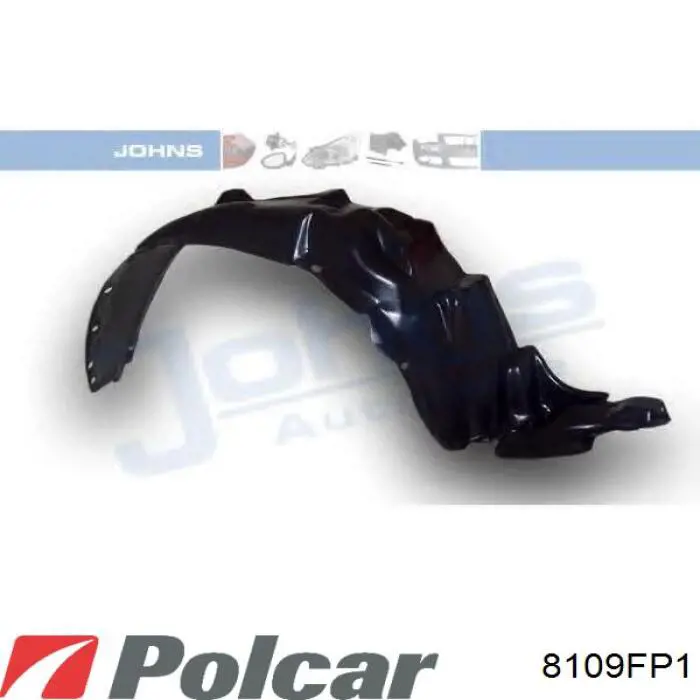 Купить 8109FP1 Polcar Подкрылок передний левый