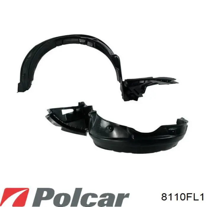 Подкрылок передний левый 8110FL1 Polcar