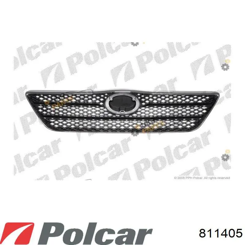 Решетка радиатора 811405 Polcar