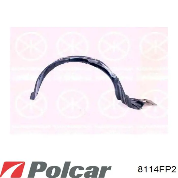 Правый подкрылок переднего крыла Polcar 8114FP2 цена, от 18.76 USD