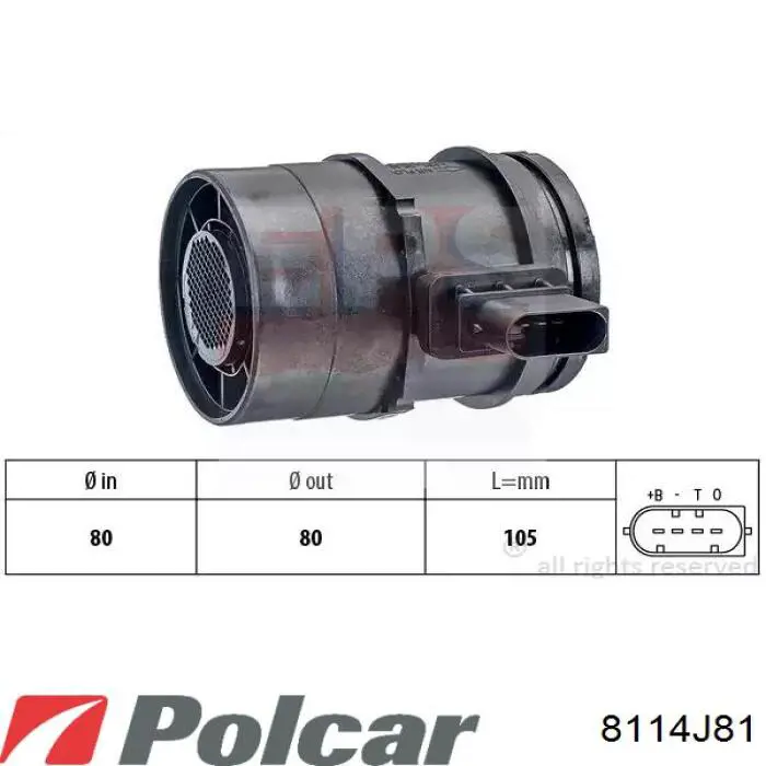 Купить 8114J81 Polcar Интеркулер