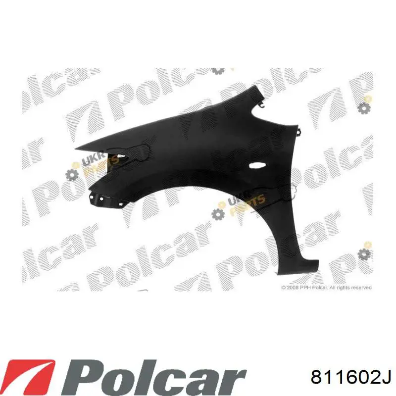 Правое крыло API TY29001600R00