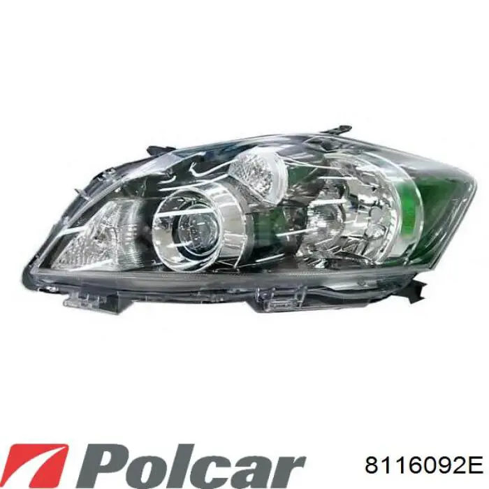 8116092E Polcar Фара