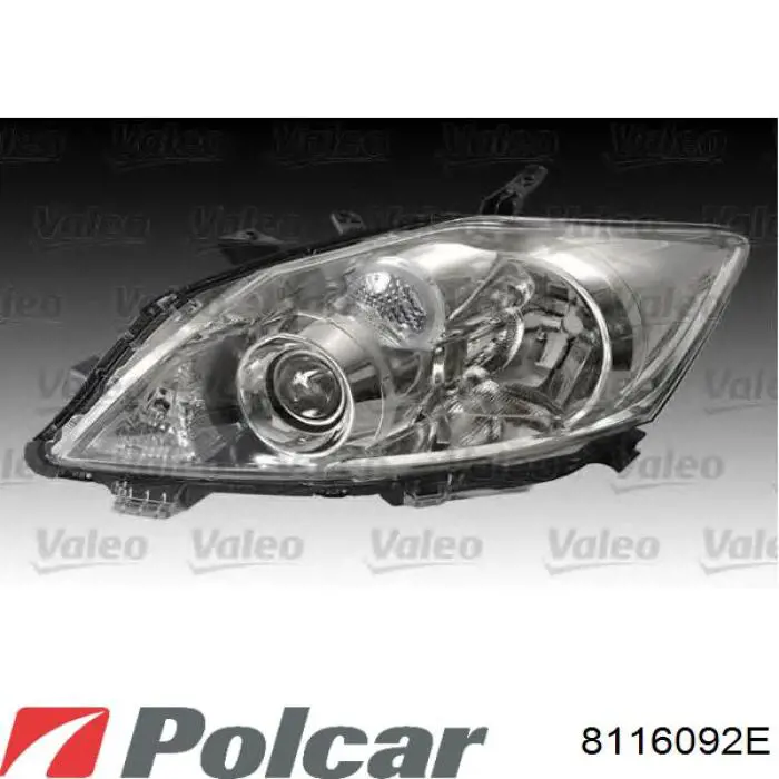 Купить 8116092E Polcar Фара левая передняя