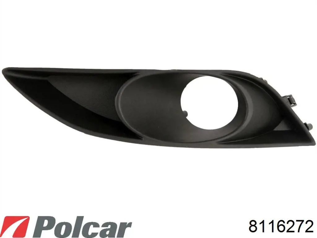 Купить 8116272 Polcar Заглушка (решетка) противотуманных фар бампера переднего правая