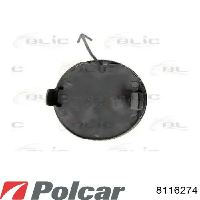Купить 8116274 Polcar Заглушка (решетка) противотуманных фар бампера переднего правая