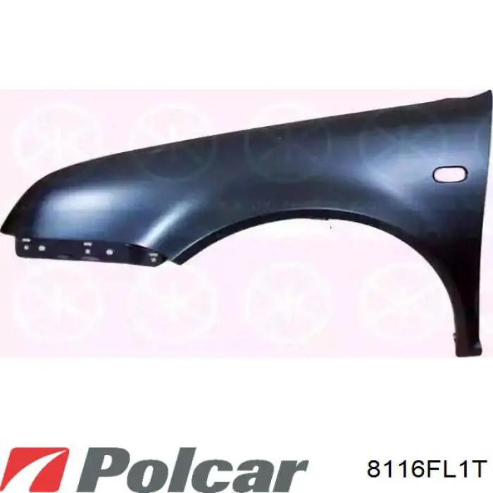 Подкрылок передний левый 8116FL1T Polcar