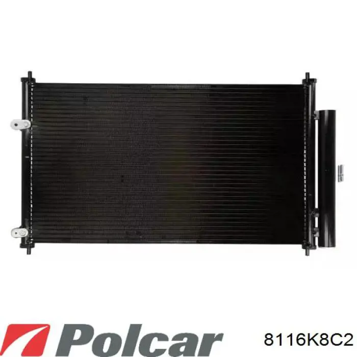8116K8C2 Polcar радиатор кондиционера