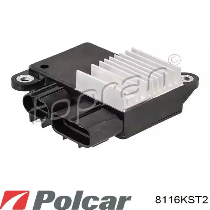 Регулятор оборотов вентилятора охлаждения (блок управления) Polcar 8116KST2