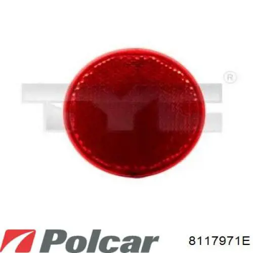 Катафот заднего бампера ZTY1605LR Signeda