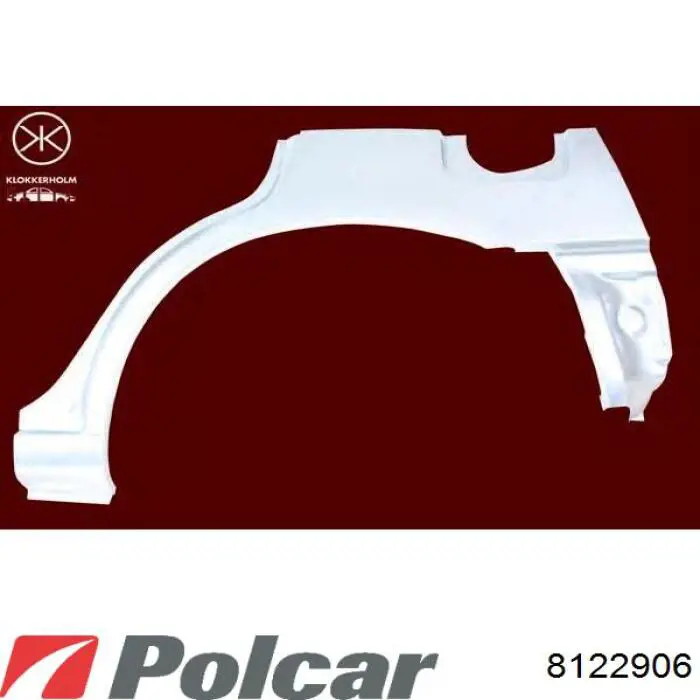 8122906 Polcar Накладка под задний фонарь правый