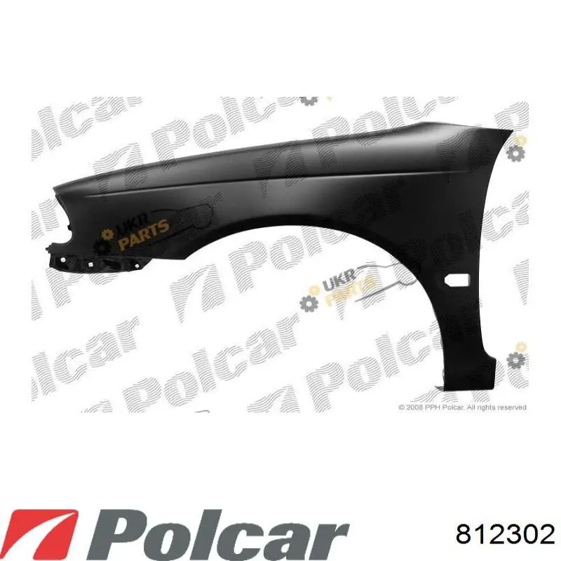 Compre 812302 Polcar Pára-lama dianteiro direito