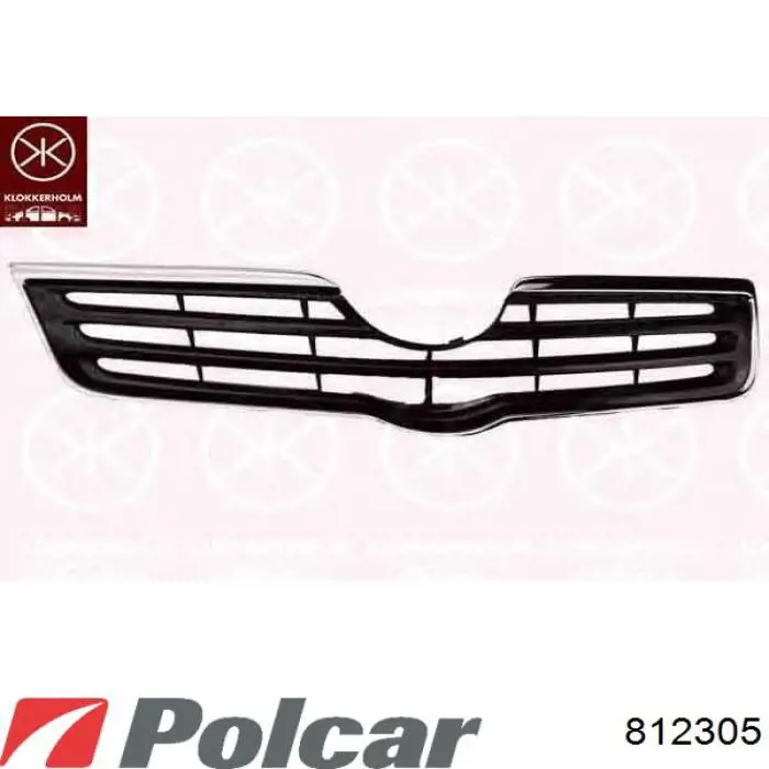 Облицовка радиатора Polcar 812305 цена, от 32.52 USD