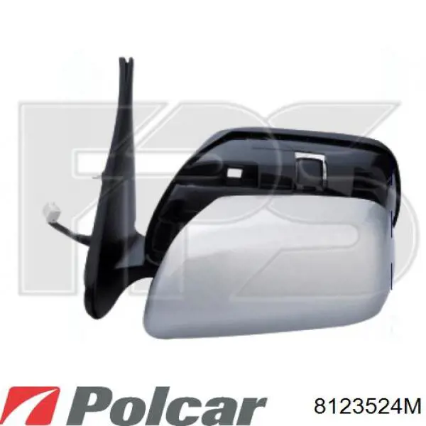 Правое боковое зеркало Toyota 8790105012
