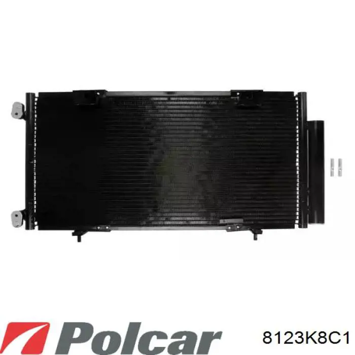 8123K8C1 Polcar радиатор кондиционера