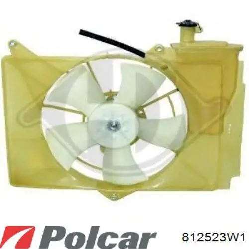 Мотор вентилятора системы охлаждения левый Polcar 812523W1 цена, от 70.52 USD