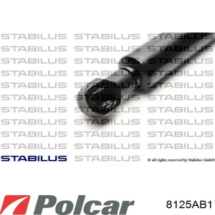 Купить 8125AB1 Polcar Амортизатор двери багажника