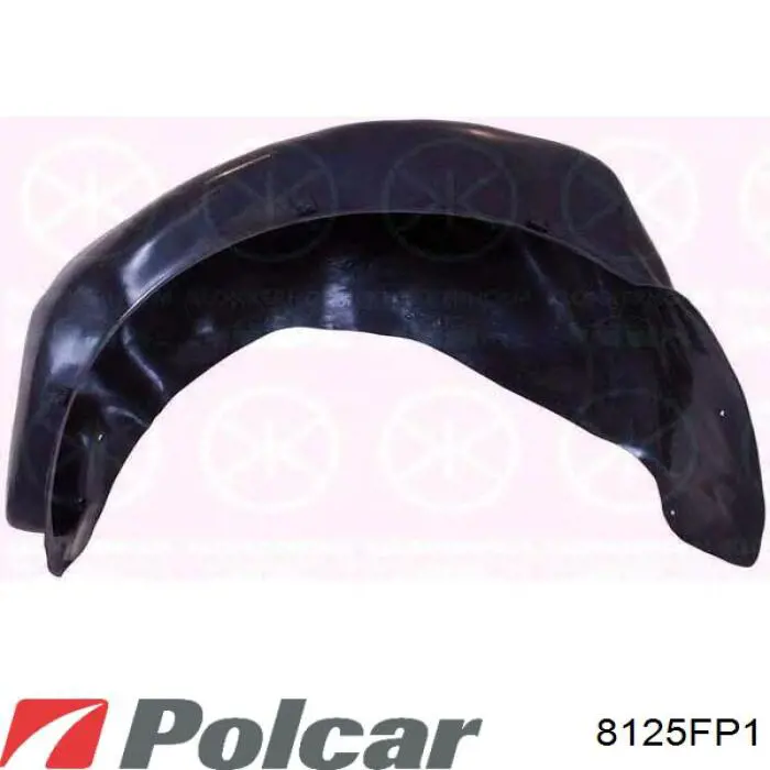 Подкрылок передний правый 8125FP1 Polcar