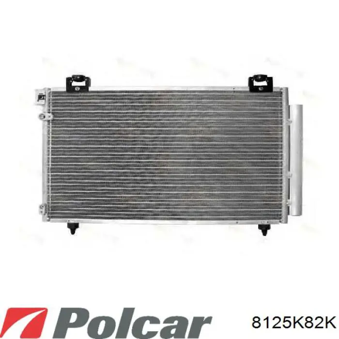 8125K82K Polcar радиатор кондиционера