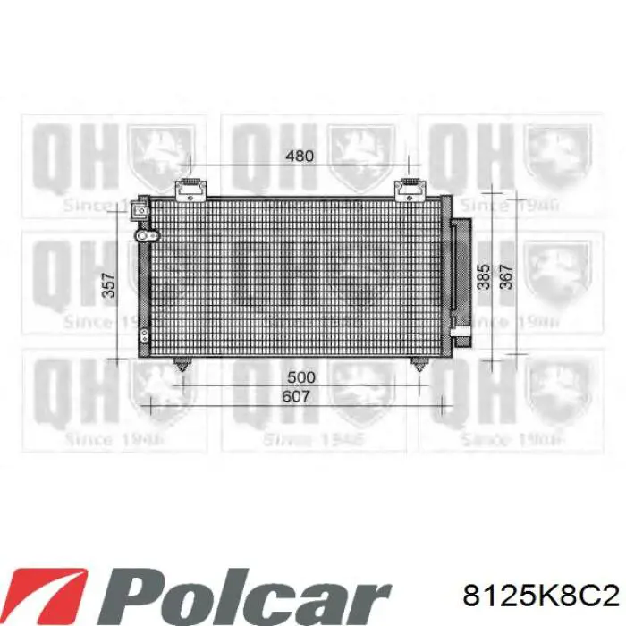 8125K8C2 Polcar Конденсатор