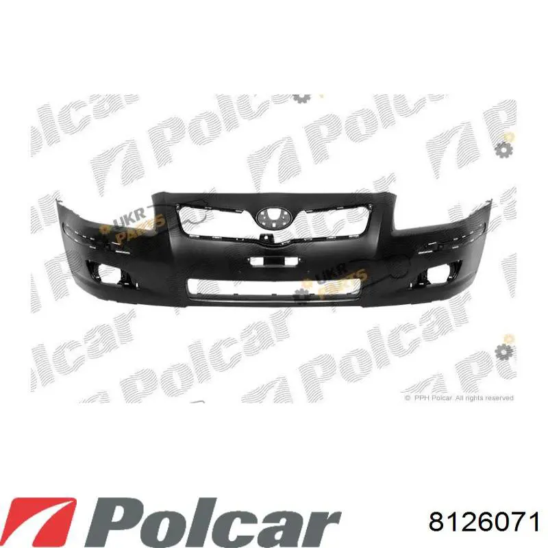 8126071 Polcar передний бампер