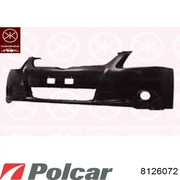 8126072 Polcar передний бампер