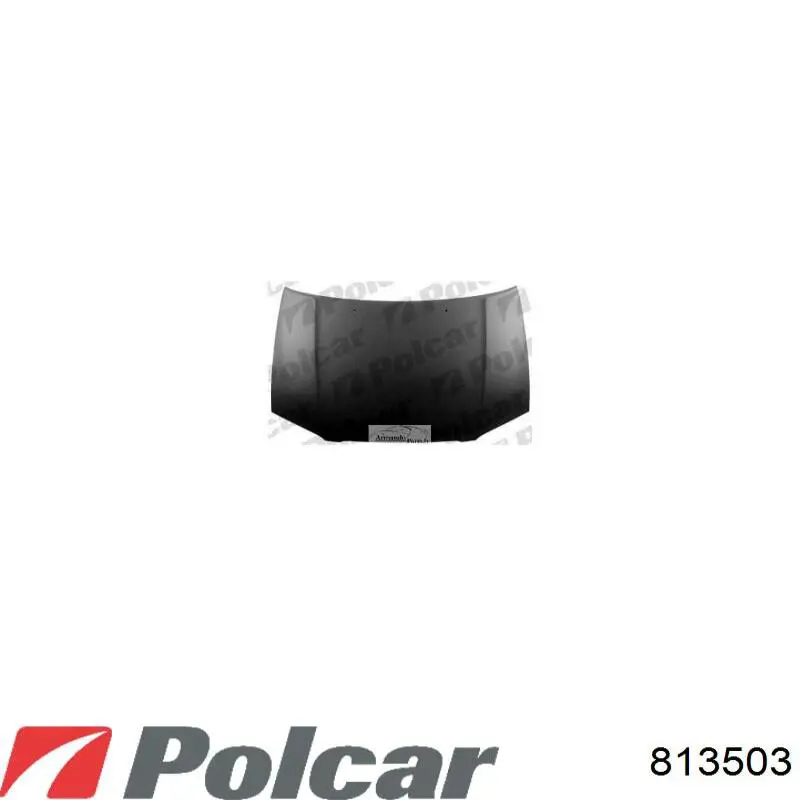 Капот 813503 Polcar