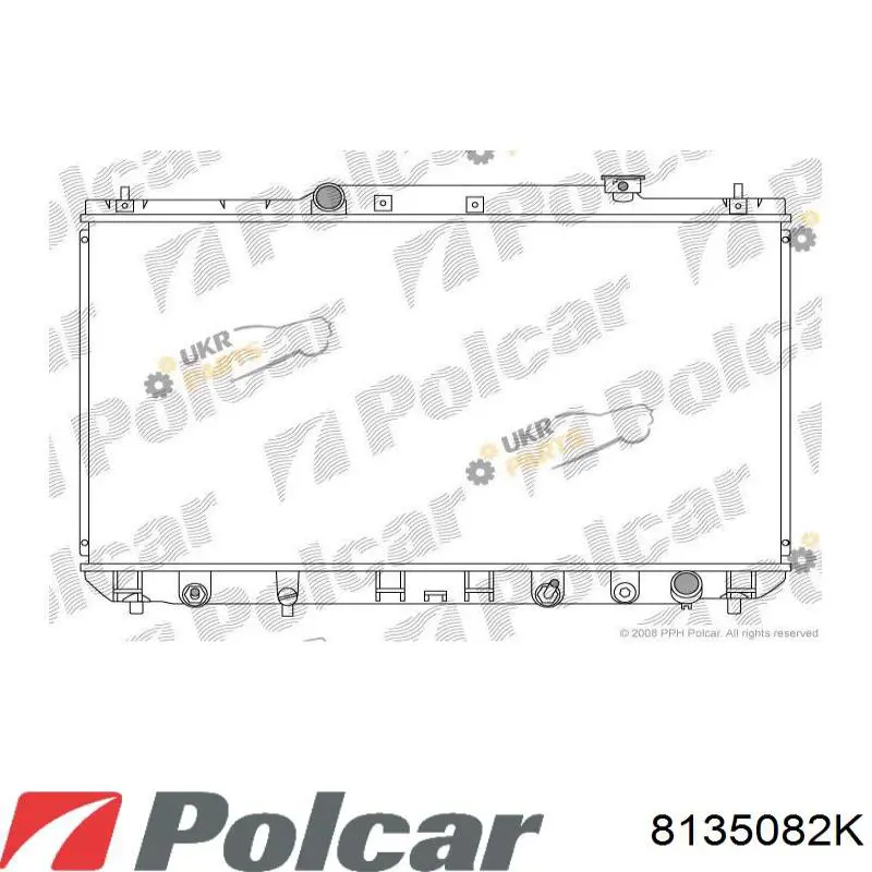 Радиатор 8135082K Polcar