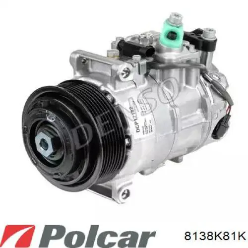 Купить 8138K81K Polcar Радиатор системы охлаждения кондиционера