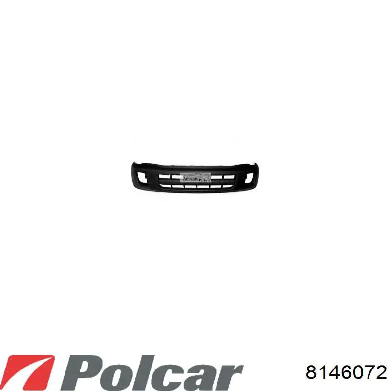 814607-2 Polcar передний бампер