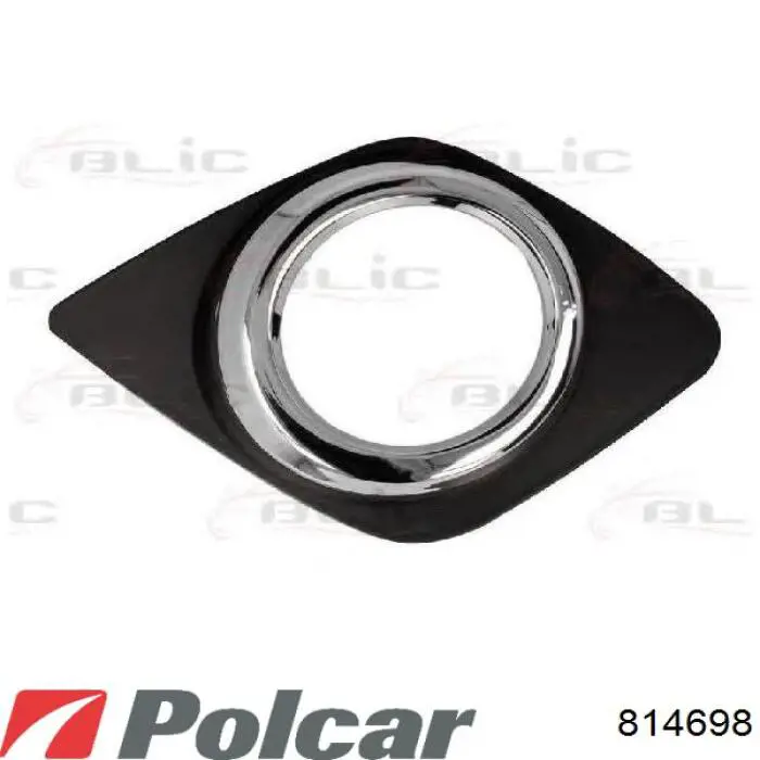 Купить 814698 Polcar Накладка бампера переднего левая