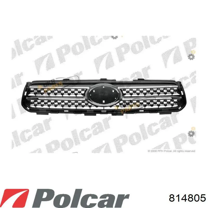 Решетка радиатора 814805 Polcar