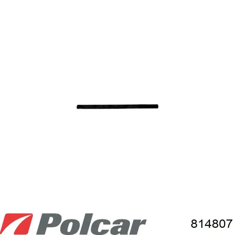 814807 Polcar передний бампер