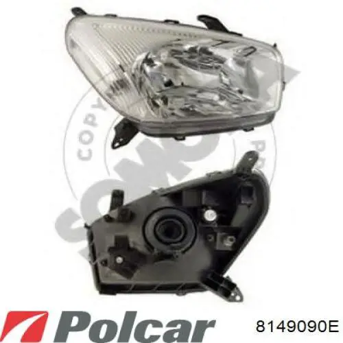Купить 8149090E Polcar Фара левая передняя