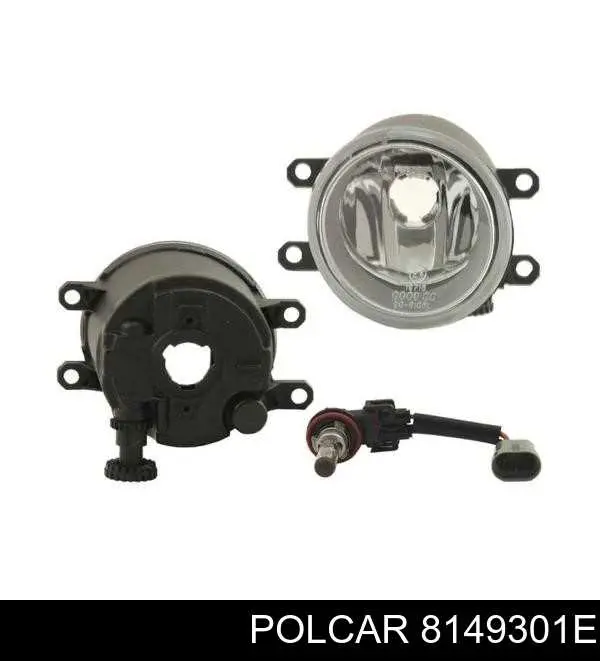 810530-V Polcar фара противотуманная правая