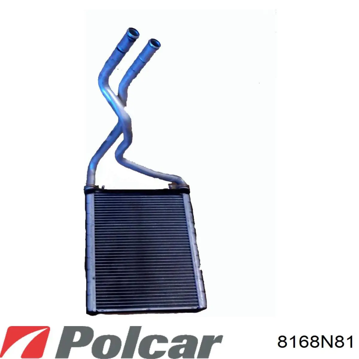 8168N81 Polcar Радиатор отопителя салона