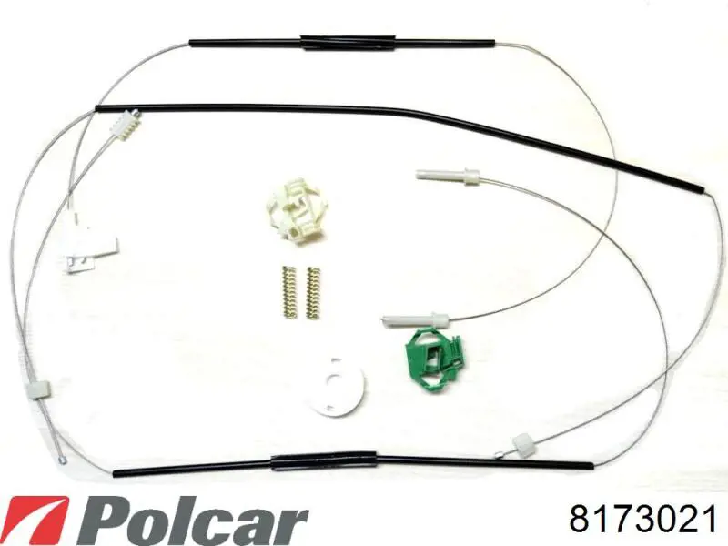 Крыло переднее правое 8173021 Polcar