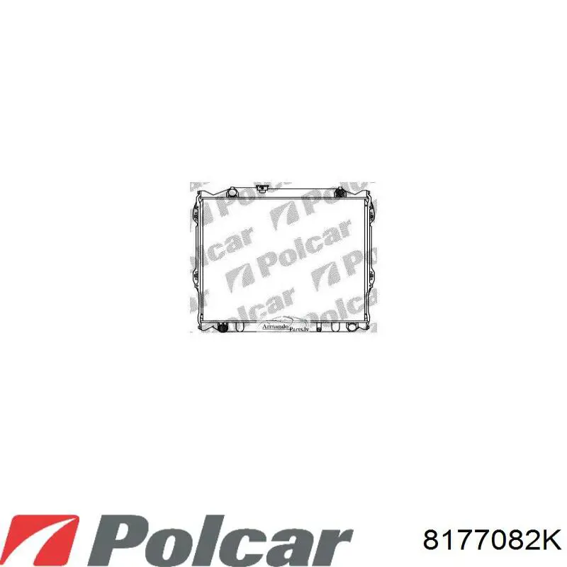 8177082K Polcar Радиатор основной