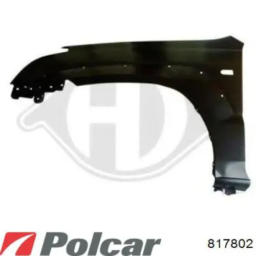 Крыло переднее правое 817802 Polcar