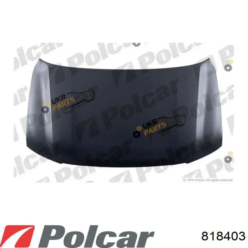 818403 Polcar capota