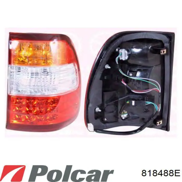 Купить 818488E Polcar Фонарь задний правый, внешний
