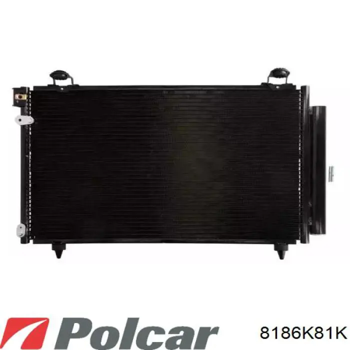 8186K81K Polcar радиатор кондиционера