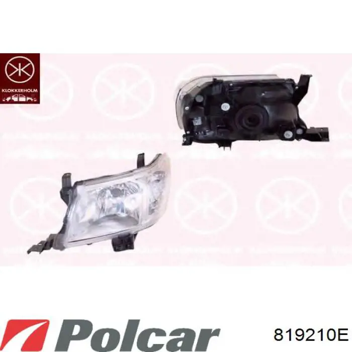 Купить 819210E Polcar Фара основная правая