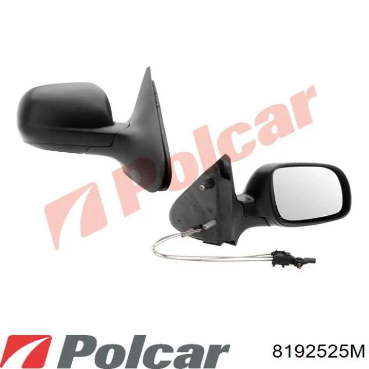 8192524M Polcar Зеркало заднего вида правое