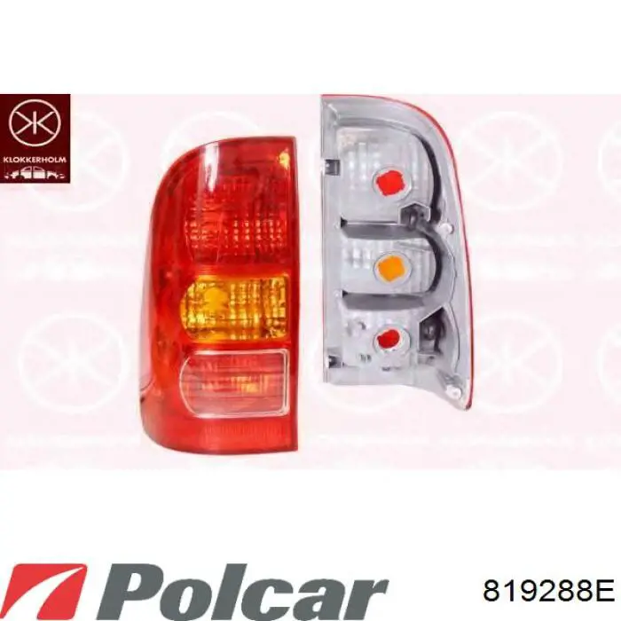 Купить 819288E Polcar Задняя правая фара