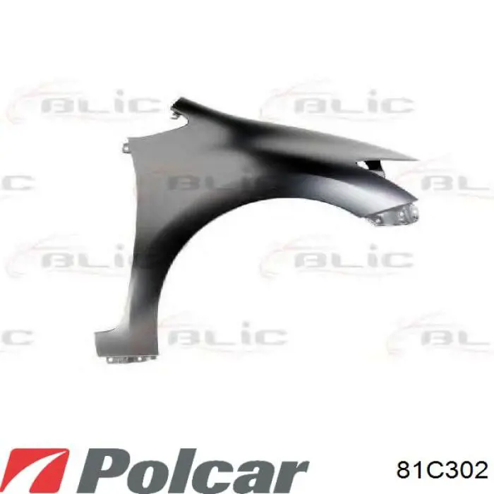 Крыло переднее правое 81C302 Polcar