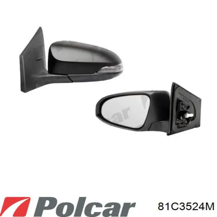 Наружное зеркало правое TYC 3360087 цена, от 75.08 USD